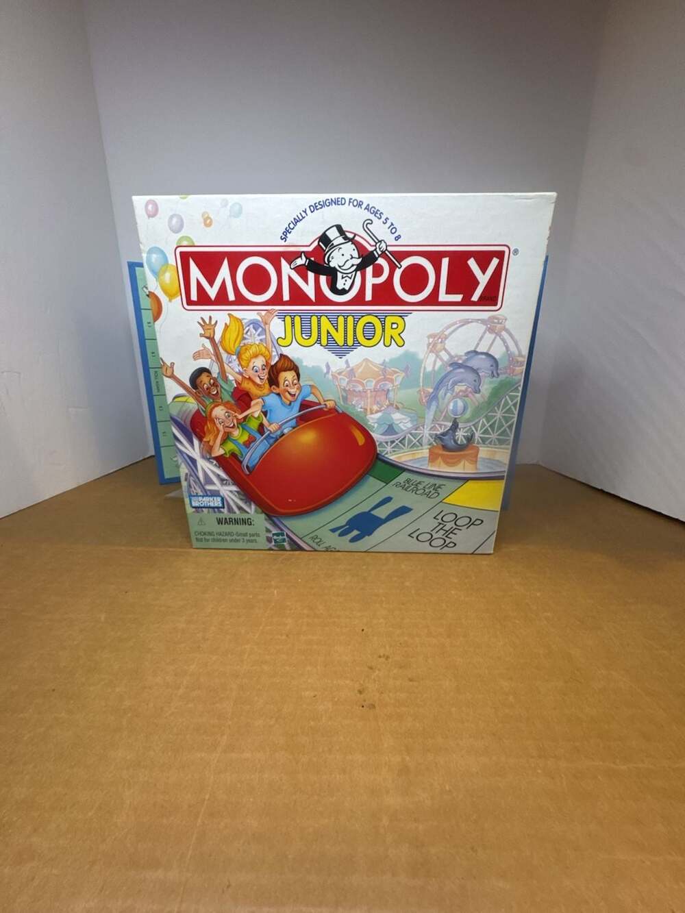 Vintage 1999 Parker Brothers Monopoly Junior Board Game
